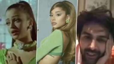Kartik Aaryan Compares Ariana Grande to Aishwarya Rai Bachchan (Watch Video)